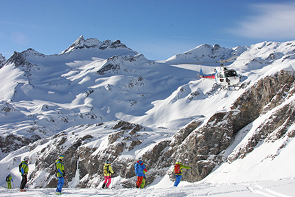 Heliski, Courmayeur