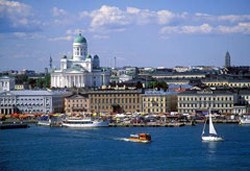 La bianca capitale finlandese