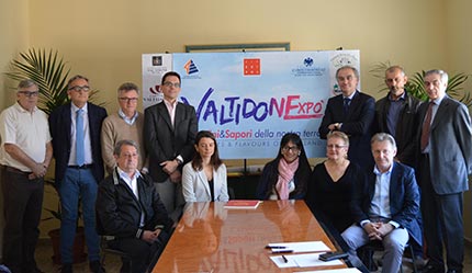 I protagonisti dell'accordo ValtidonExpò