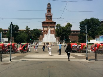 Milano, Piazza Castello