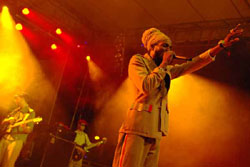 Jah Mason, cantante Jamaicano, presente all’edizione del 2007.