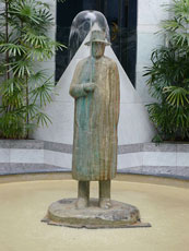 Jean-Michel Folon, Homme au parapluie