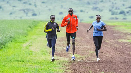 In Kenya, di corsa!