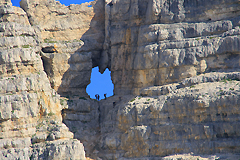 Las Vegas slovena 1 La scenografia naturale del Prestreljenik, monte nel massiccio del Kanin