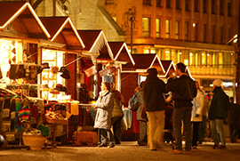 Mercatini di Natale. Foto di Régis Colombo/diapo.ch