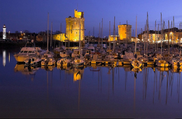 La Rochelle, una sera al porto 