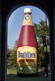 Arts&Foods La bottiglia di Ketchup pop 