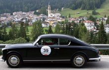 Edilberto Mandelli e Sergio Gualandi su Lancia Aurelia B20 del 1954. Rene Photo Collection