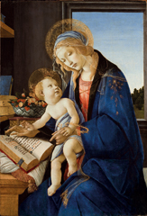 Sandro Botticelli, Madonna del Libro, Museo Poldi Pezzoli