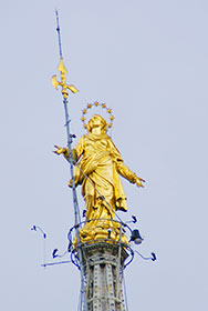 La Madonnina del Duomo di Milano