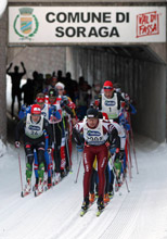 36ª edizione della granfondo di sci nordico più famosa d'Italia 4 Un momento della scorsa edizione della granfondo