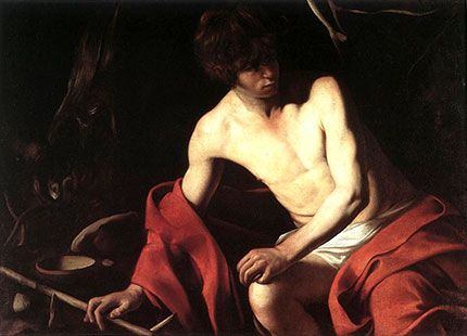 'San Giovanni Battista' di Michelangelo Merisi, detto Caravaggio