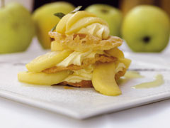 Millefoglie di strudel