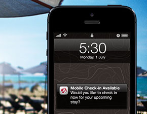 Da Marriott, un'App per il checkout