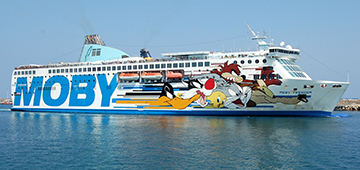 Moby Line si attiva per il nubifragio