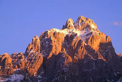 Dolomiti rosso fuoco