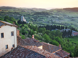 benessere Le colline intorno a Montepulciano