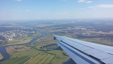 Mosca Volo da Roma Fiumicino