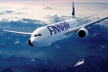 Finnair, medaglia d'oro per la puntualità