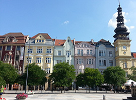 Ostrava Centro città 