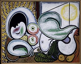 Pablo Picasso 'Nu couché' (4 aprile 1932) olio su tela; 130 x 161,7 cm Parigi, Musée National Picasso