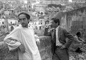 Pasolini a Matera sul set del Vangelo secondo Matteo