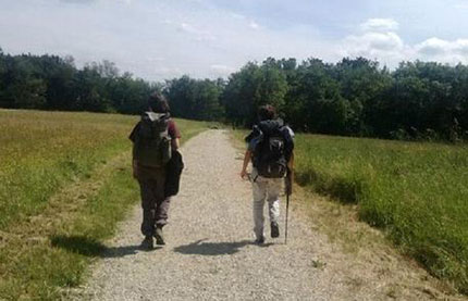 Pellegrini sulla via Francigena, porte aperte a Lucca