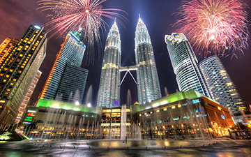 Capodanno a Kuala Lumpur
