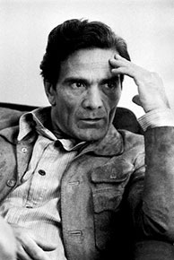 Un ritratto di Pier Paolo Pasolini