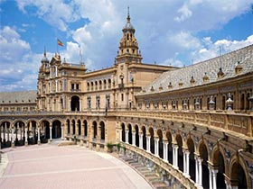 La Plaza de Espana, Siviglia