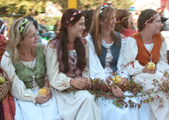 In Trentino la festa del raccolto delle mele