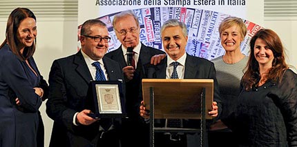 Premiazione del Gruppo del Gusto dell'Assostampa Estera