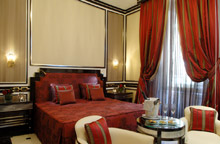 L'interno di una stanza Deluxe