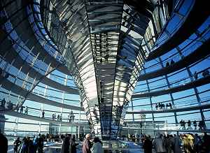 L'avveniristica cupola del Reichstag 