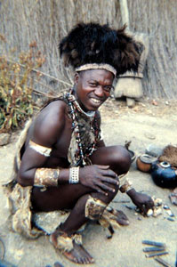 Un indigeno zimbabwano