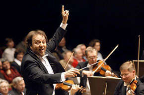 Riccardo Chailly, Direttore dell'orchestra Gewandhaus di Lipsia. Credit: Gert Mothes