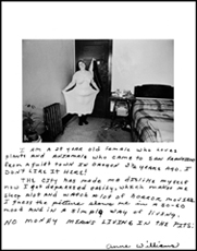 La foto e il testo di una giovane donna dell'Oregon per il ciclo 