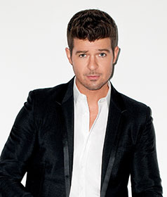 La musica di Robin Thicke sul mare di Aruba