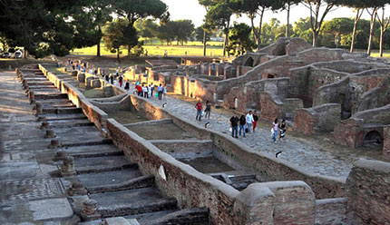 Il sito archeologico di Ostia Antica