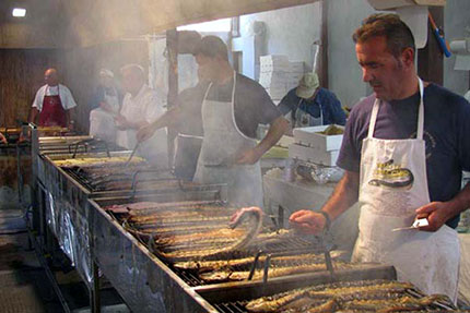 La sagra dell'anguilla a Comacchio