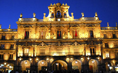 Il palazzo del Municipio di Salamanca