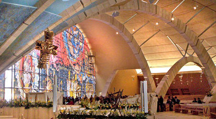 Ambasciatori in pellegrinaggio a S. Giovanni Rotondo 4 La Chiesa di Padre Pio