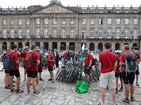 Santiago de Compostela, fine del 