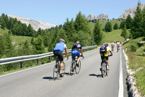 Un momento della Sellaronda Bike Day
