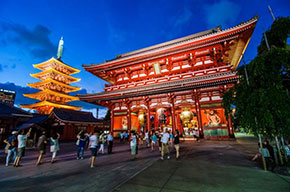 Il tempio di Sensoji 