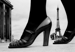 Frank Horvat, Shoes and Eiffel Tower
