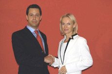 Simon Daum e Kerstin Schönbohm