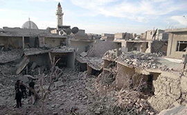 Aleppo, bombardamenti