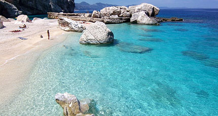 spiagge più belle della Sardegna Cala Mariolu, Punta Ispulgi, Brunei, Ogliastra 