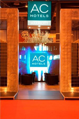 Lo stand di Ac Hotels by Marriott alla Fitur